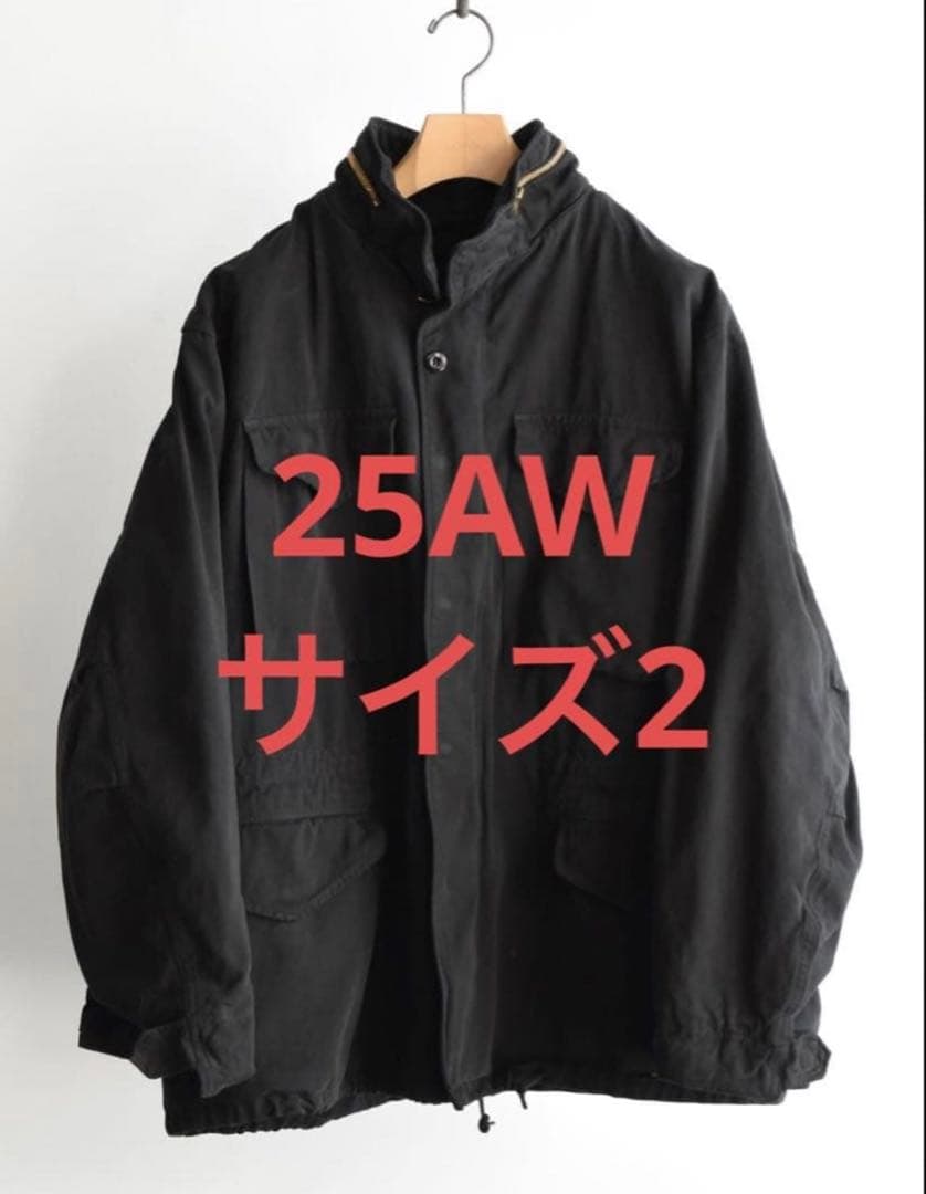 COMOLI 25AW 製品染M65ジャケット size2