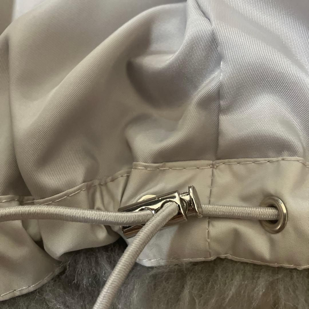 《美品》グレースコンチネンタル　ウールボアジレ　グレー　ベスト