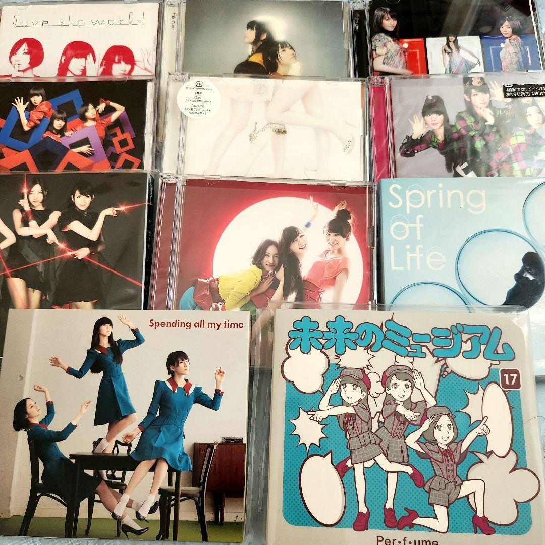Perfume シングル 11枚+貴重ポスター3枚セット