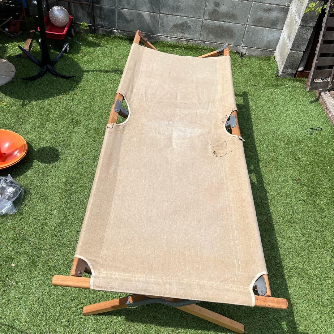 ヴィンテージ軍折りたたみコット