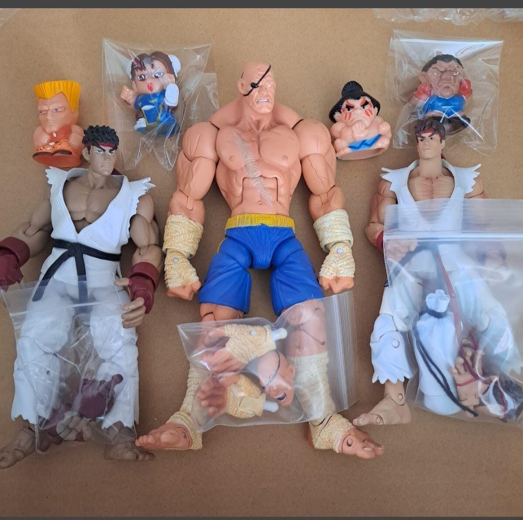 ストリートファイター II アクションフィギュア 　 CAPCOMフィギュア