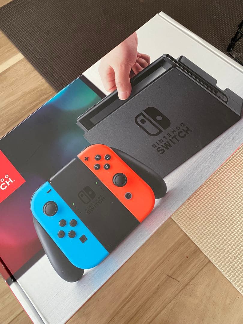 Nintendo Switch ニンテンドースイッチ本体　ネオン④