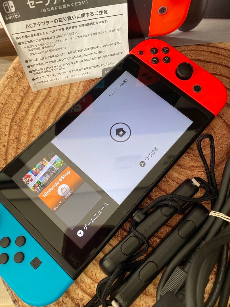 Nintendo Switch ニンテンドースイッチ本体　ネオン④