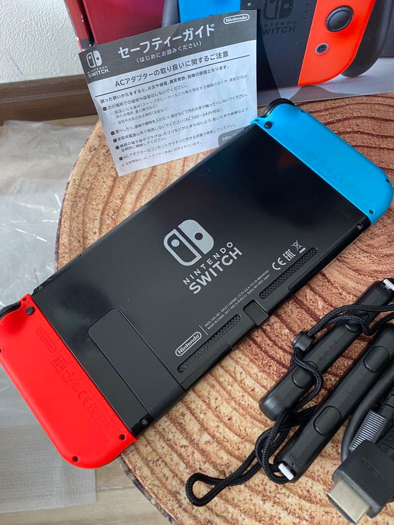 Nintendo Switch ニンテンドースイッチ本体　ネオン④