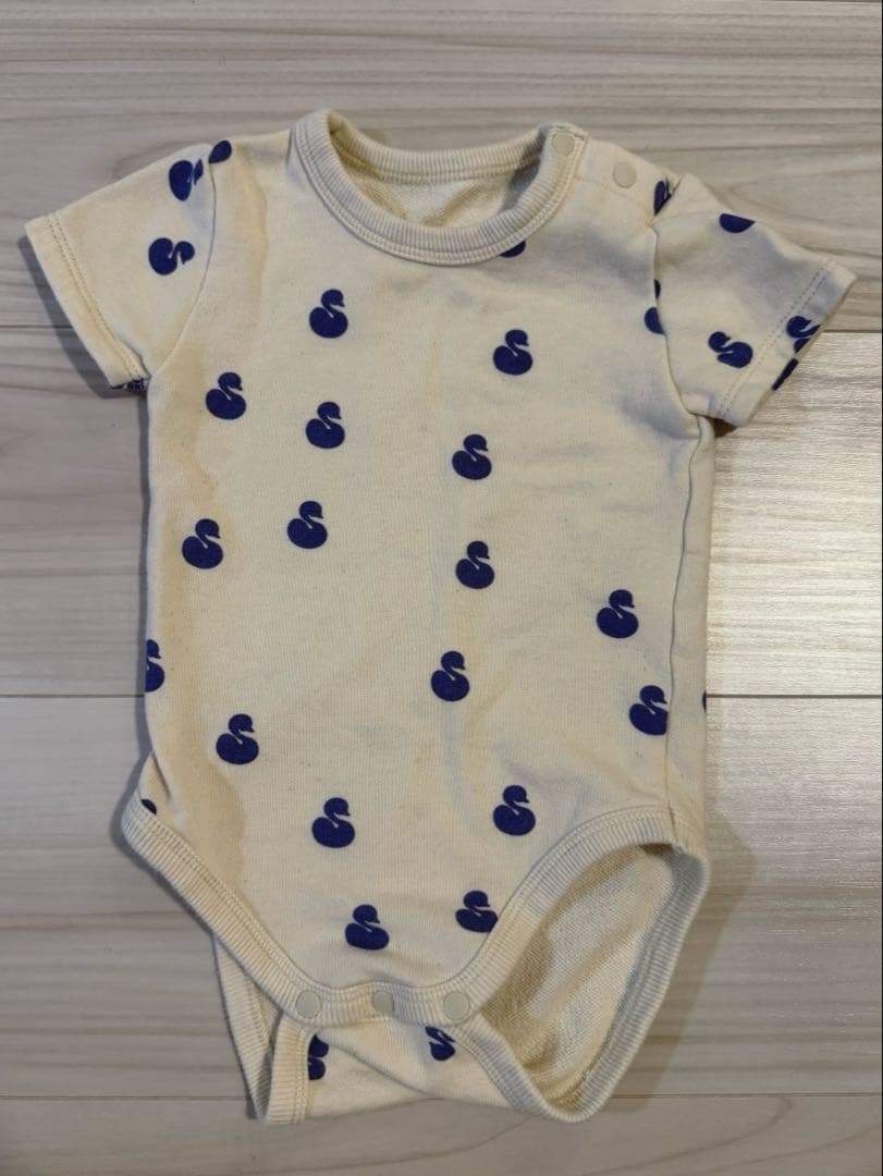 MELTED BUTTER スワンボディスーツ・ボンネットセット