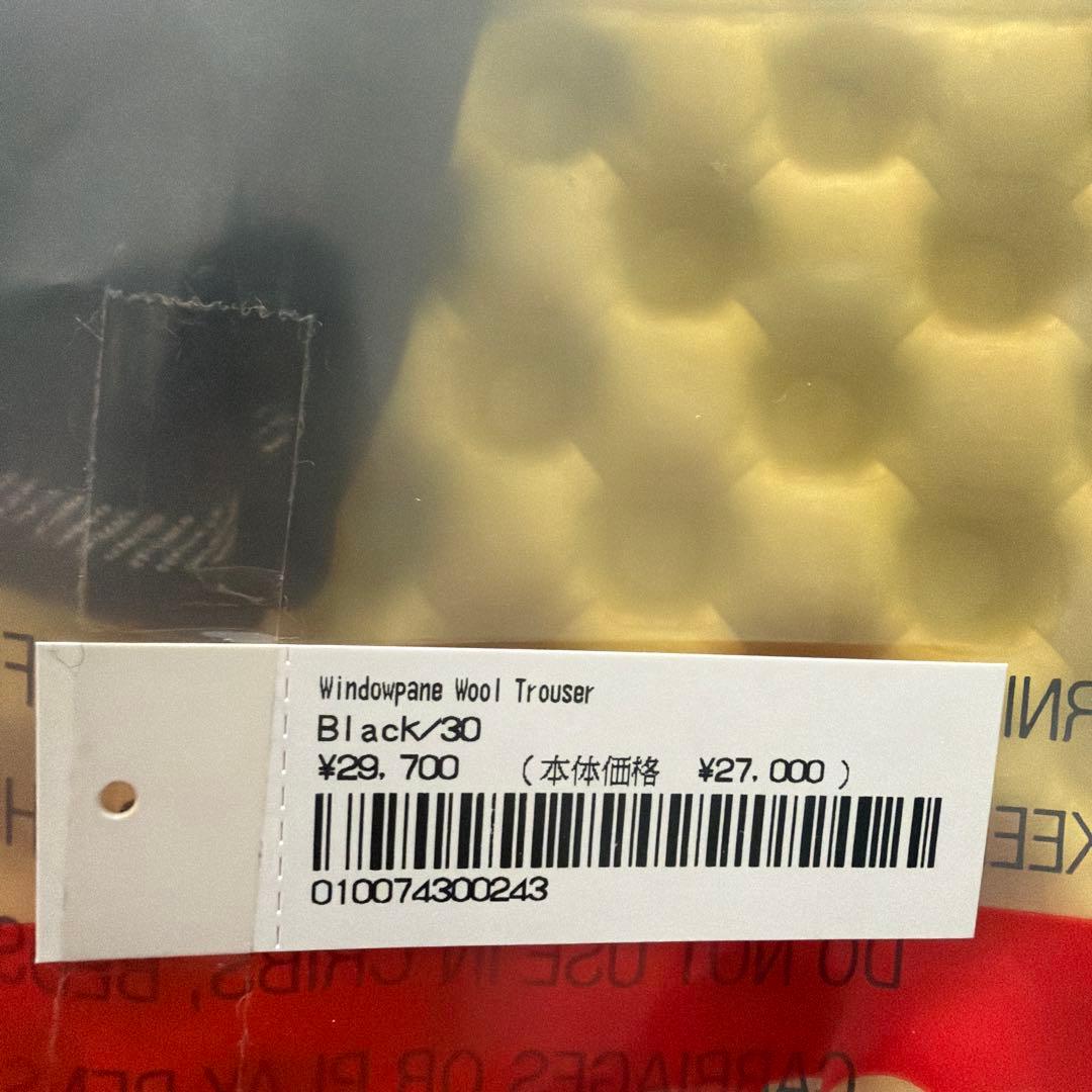 Supreme ウインドウペーンウールトラウザー