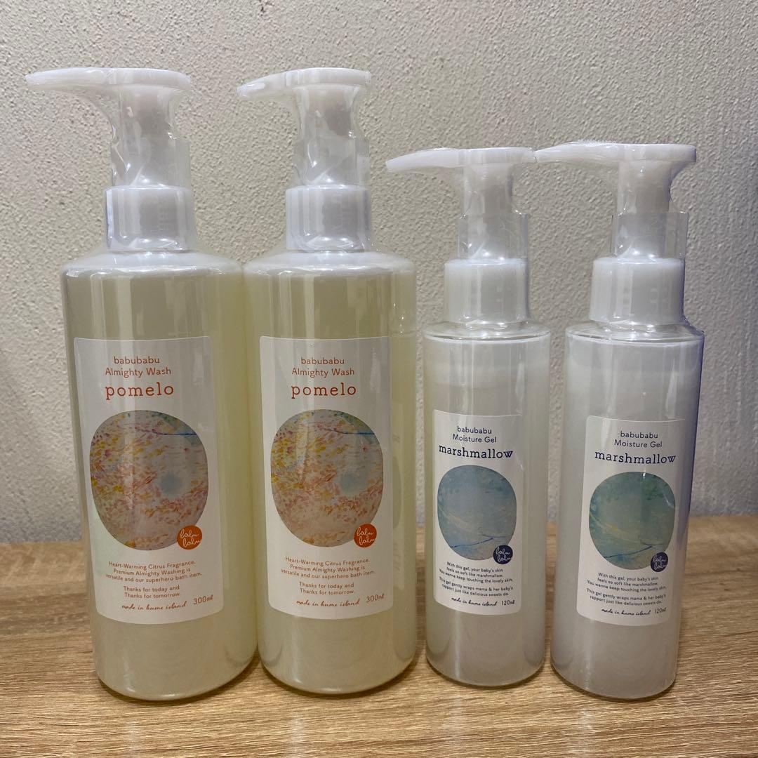 ばぶばぶストア マシュマロ 120ml / ポメロ 300ml セット×2セット