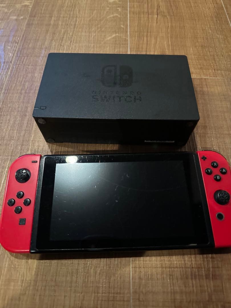 Nintendo Switch 赤 本体とドック　ジャンク品