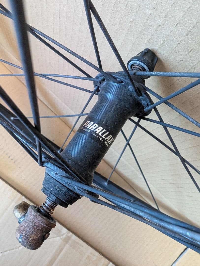 ビアンキ取り外し/クロスバイク用700Cホイール前後セット