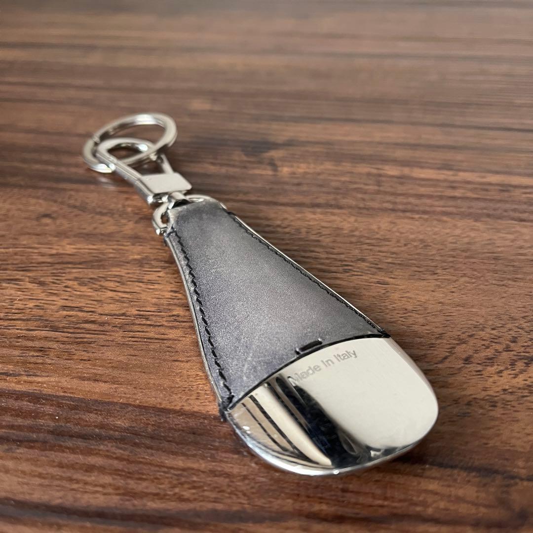 【美品！！】ベルルッティ シューホーン 靴ベラ カリグラフィー キーホルダー