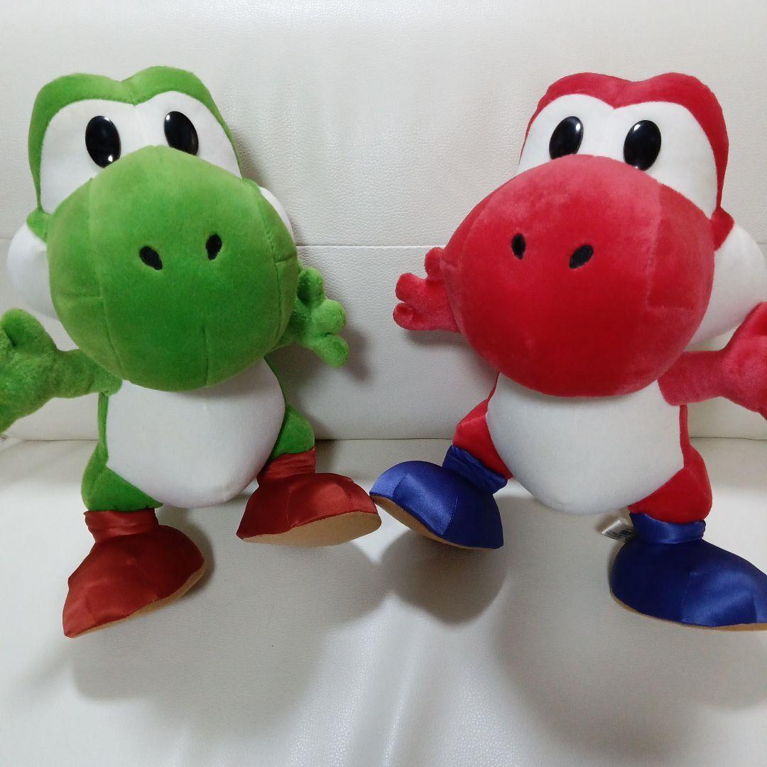 ヨッシーストーリー　ぬいぐるみ　スーパーマリオ　希少美品当時物非売品2体　タカラ
