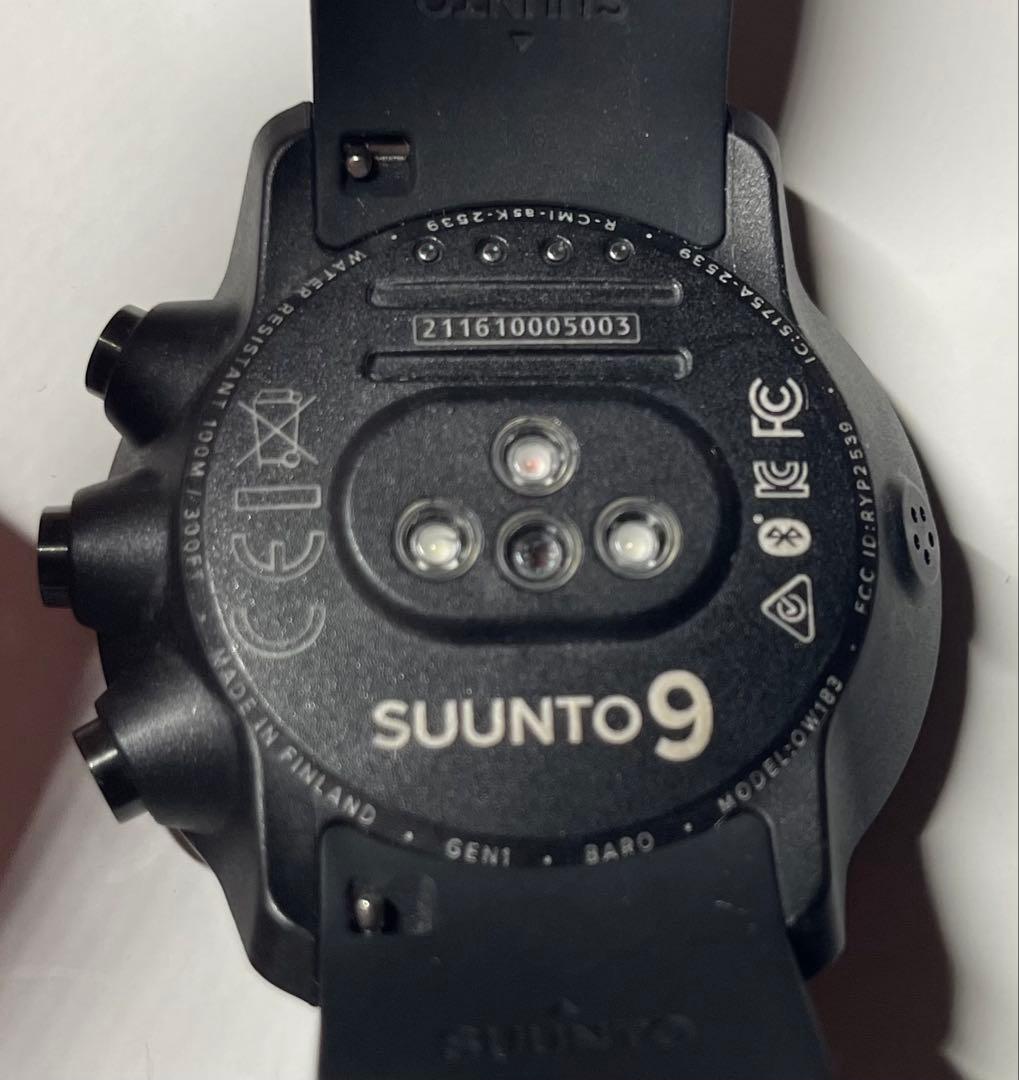 【美品】SUUNTO9 GEN1 BARO スント9 バロ ブラック