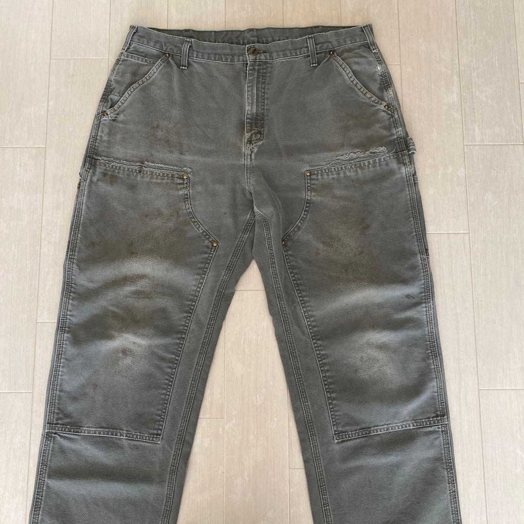 carhartt ダブルニー パンツ 38✖️30カーハートオリーブ