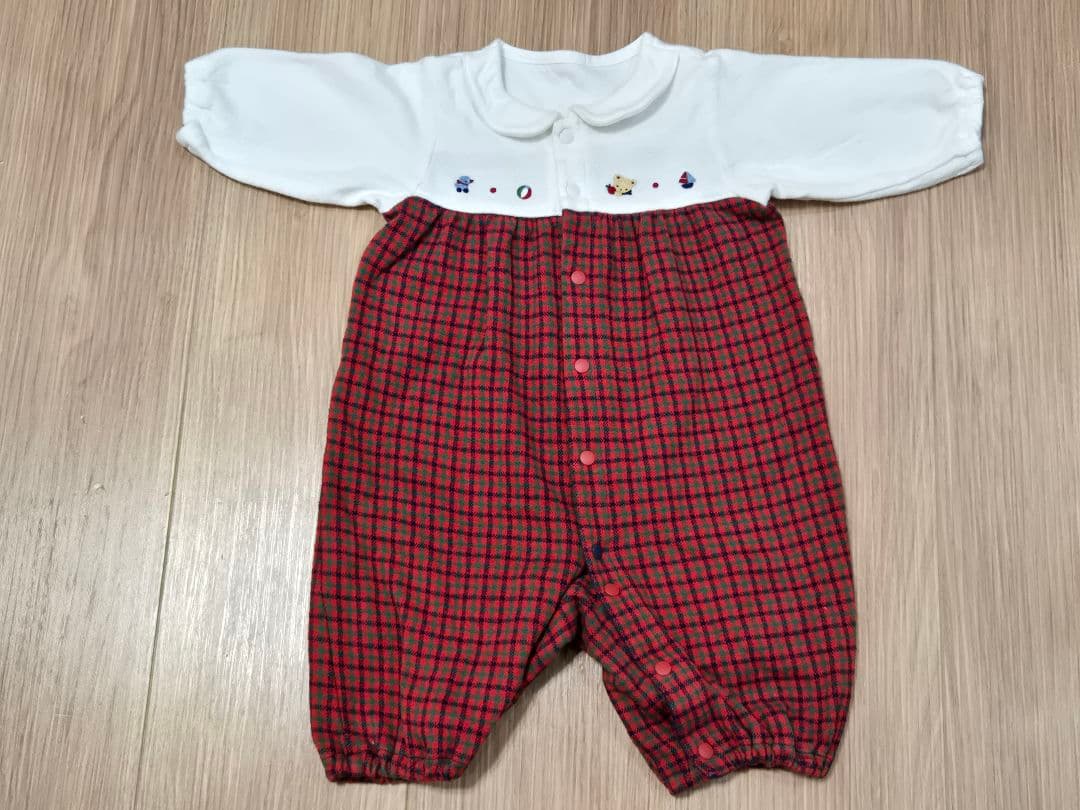 2着　ファミリア　ロンパース　50~60cm