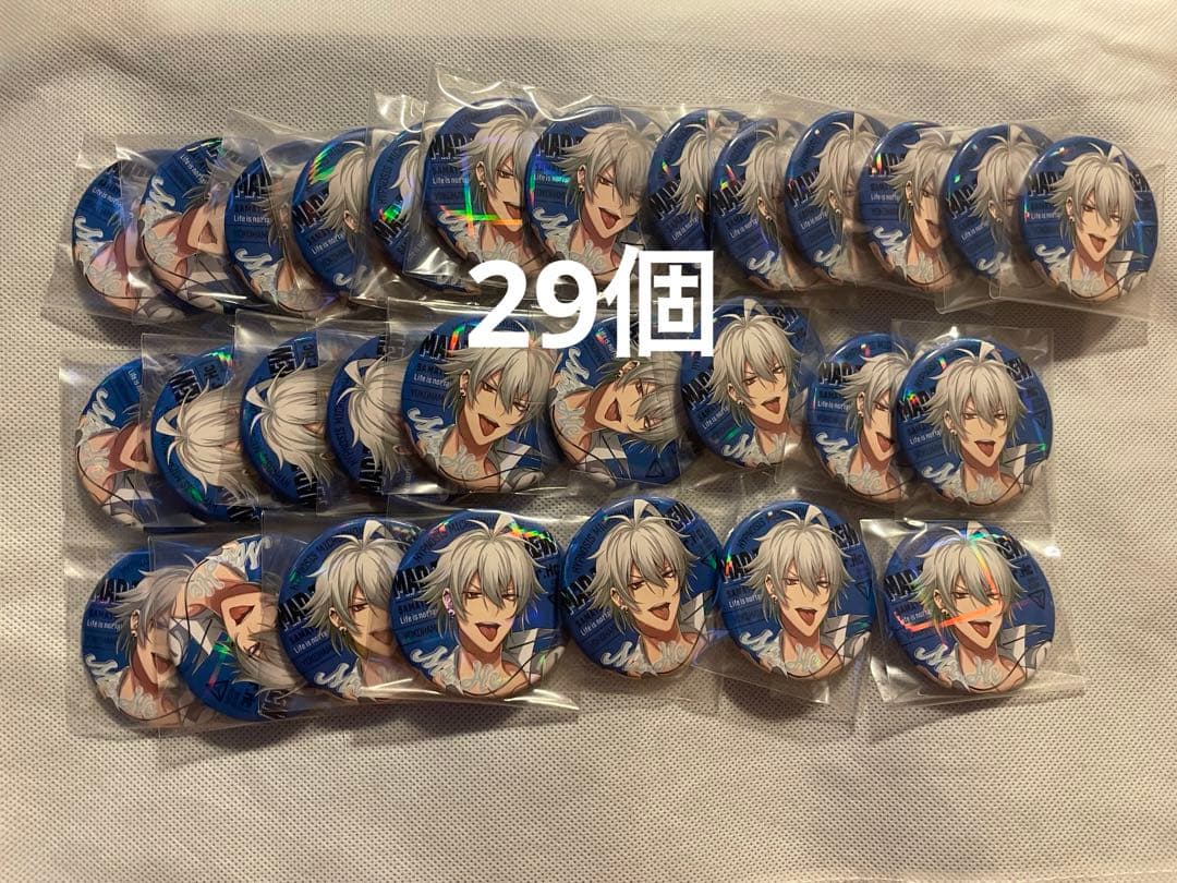 ヒプマイ 碧棺 左馬刻 base 缶バッジ 限定 横浜