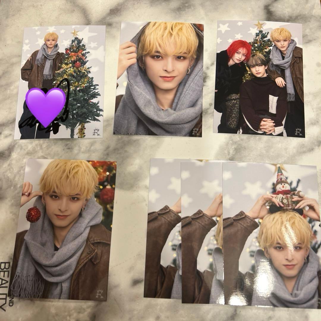 龍宮城　齋木春空　KEIGO S クリスマスフォト　生写真　サイン　コンプ