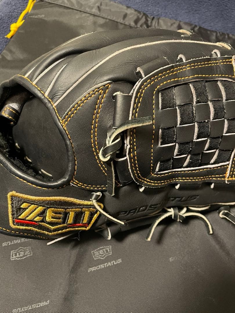 【こーちゃん】ZETT ゼット PROSTATUS 軟式用　源田モデル