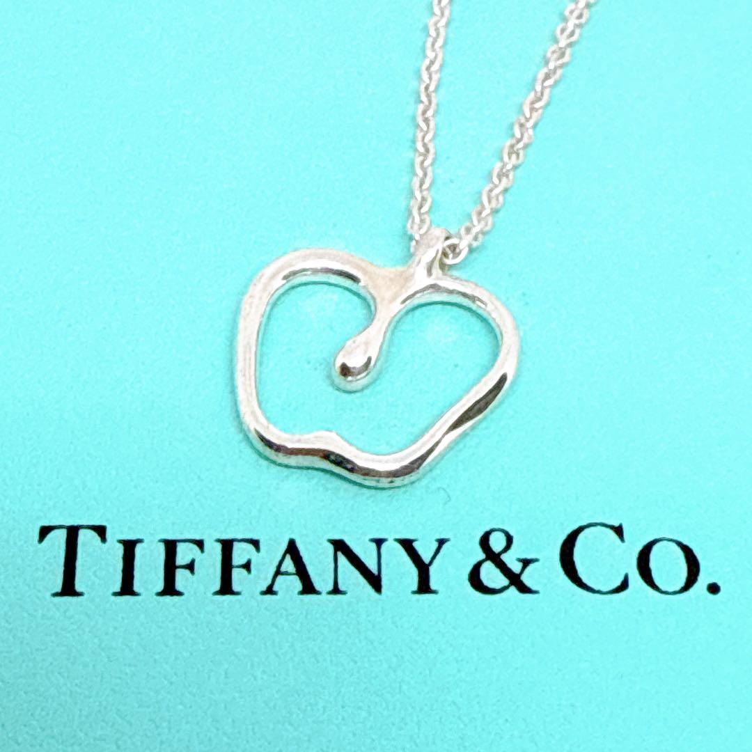 【美品】ティファニー アップル りんご ネックレス シルバー925