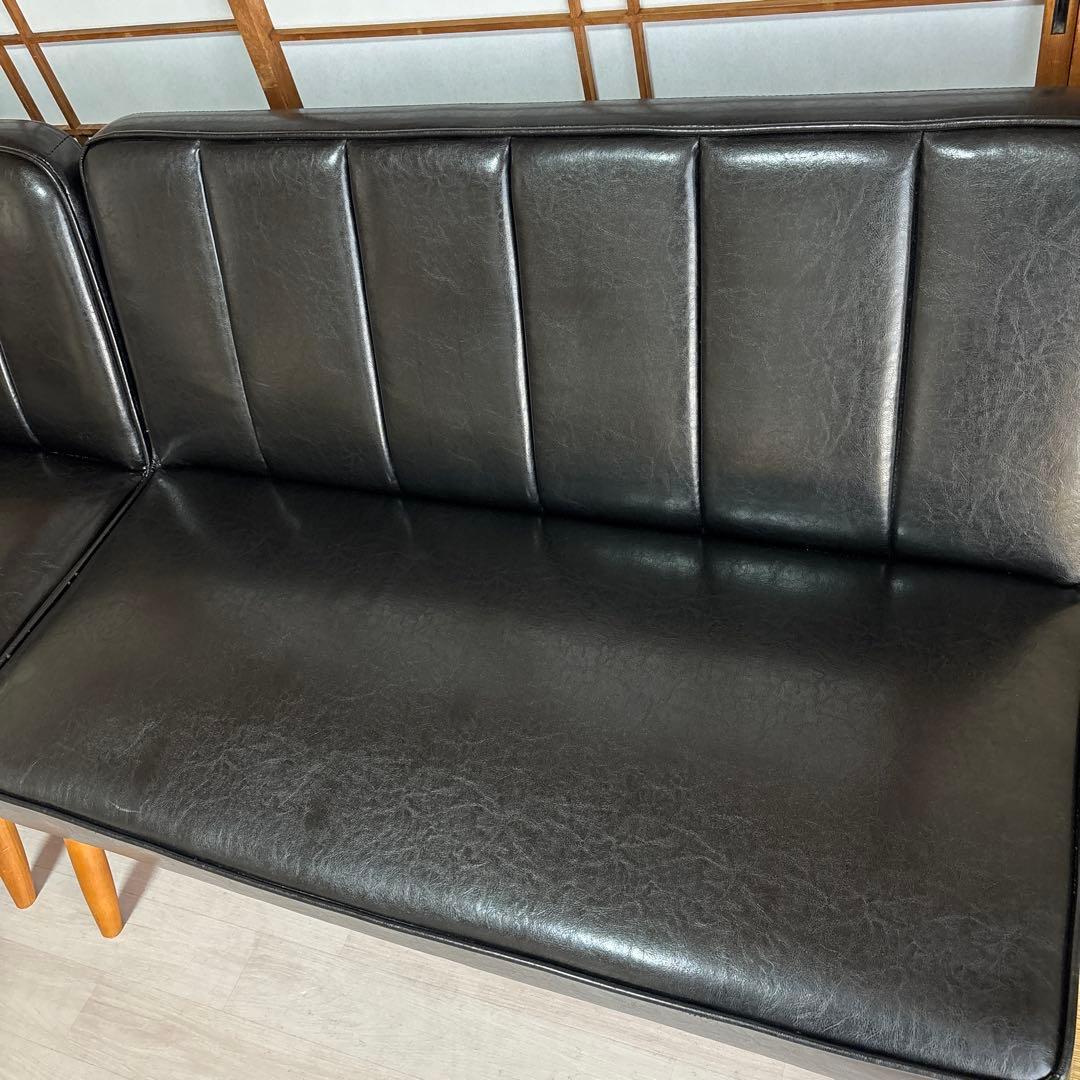 ※直接お渡し【美品】unico wyhte ワイス ベンチ ソファ セット