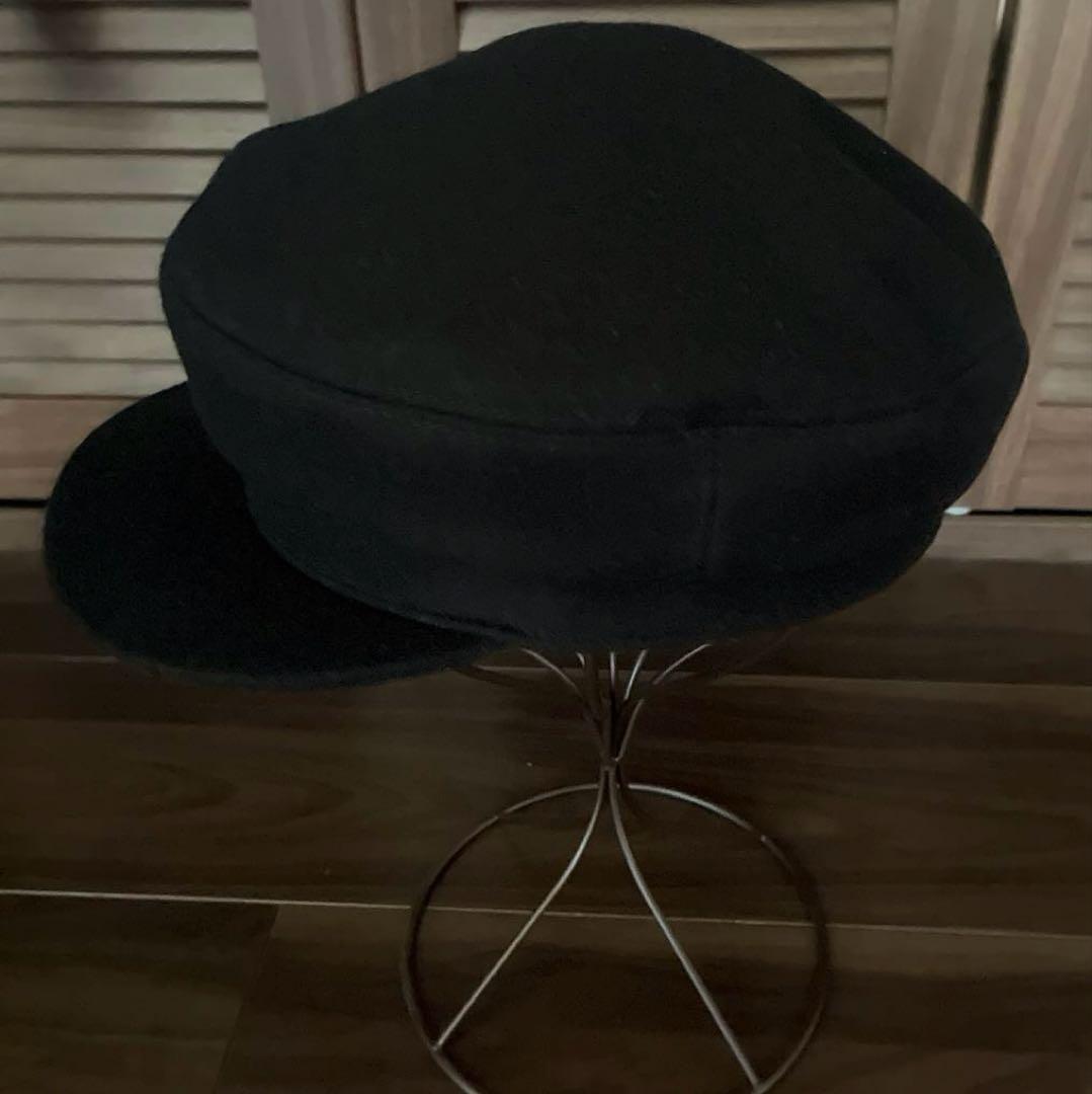 【新品未使用 】エルメス カシミア キャスケット　59サイズ　黒