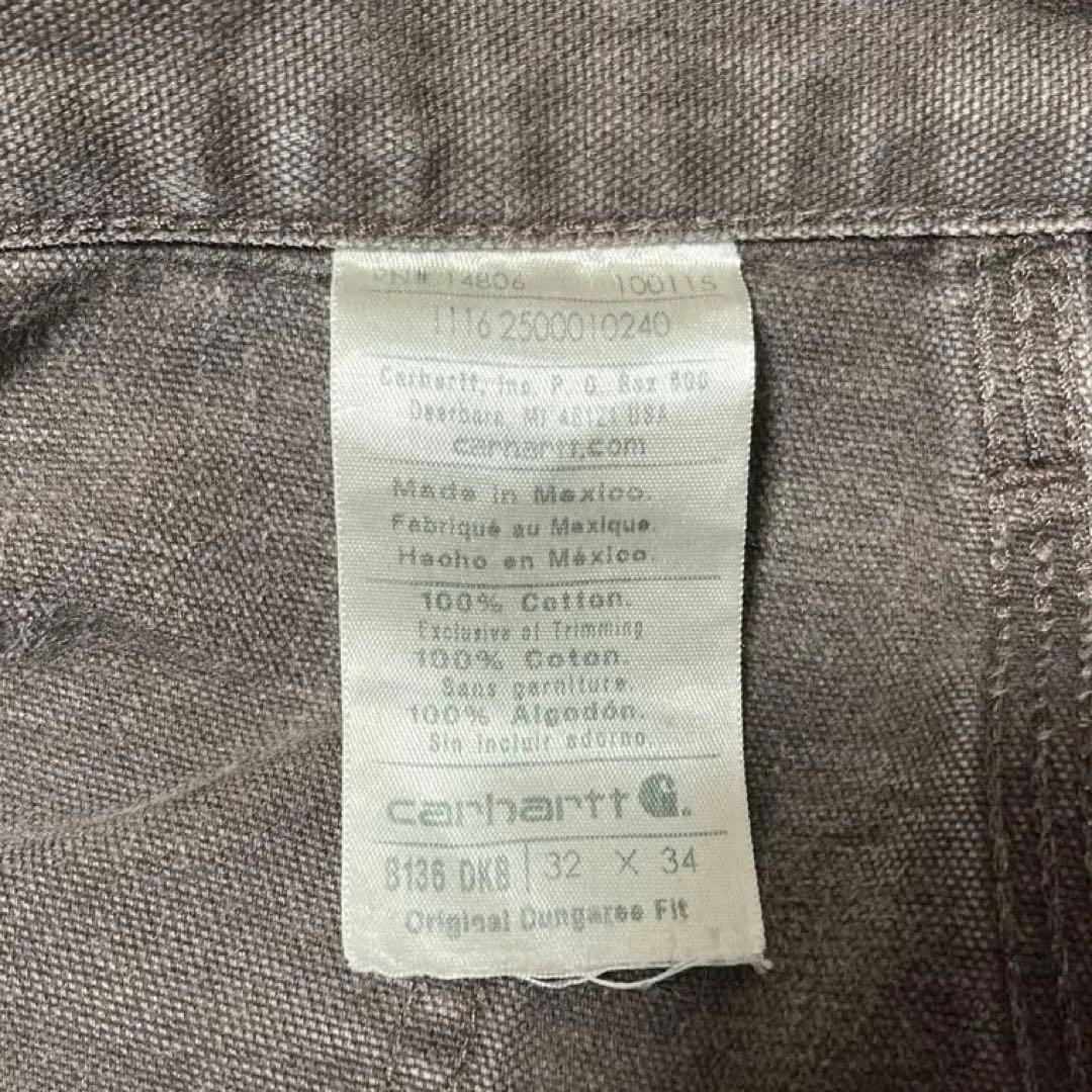 Carhartt ダブルニー ダックパンツ W32L34 メキシコ