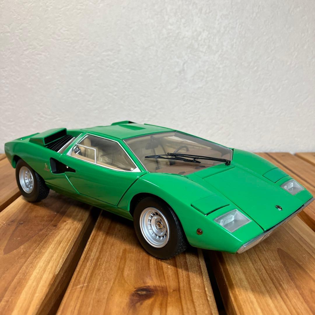 [希少]京商 1/18 ランボルギーニ カウンタック プロトタイプ グリーン