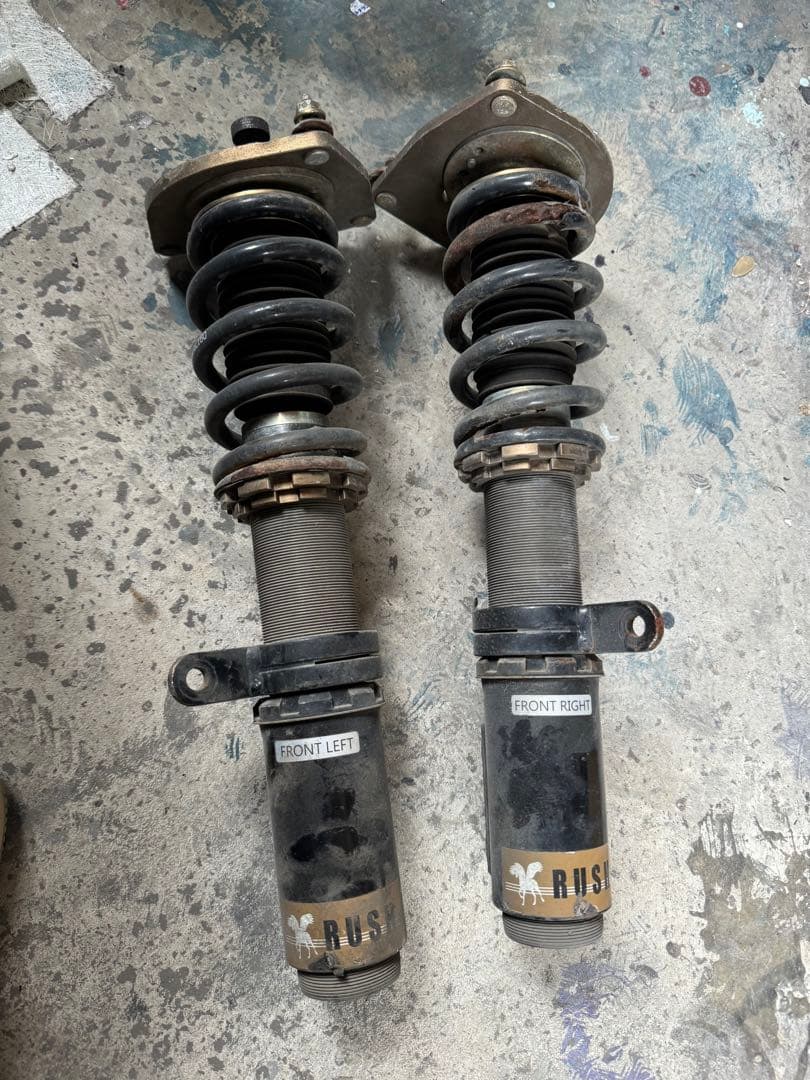 RUSH 車高調　K12マーチ