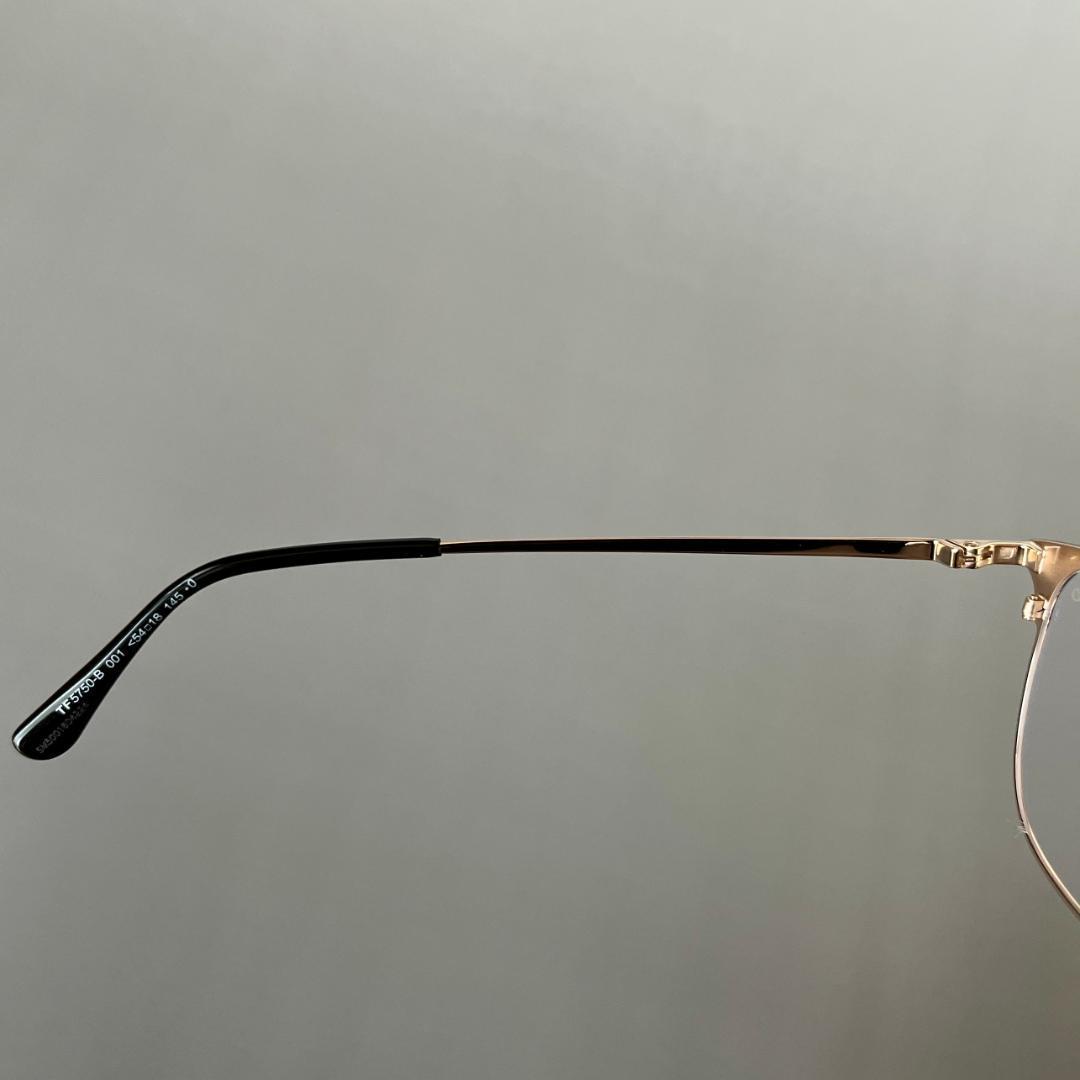 トムフォード メガネ サーモント ブラック ゴールド 黒 金 ブルーライトカット