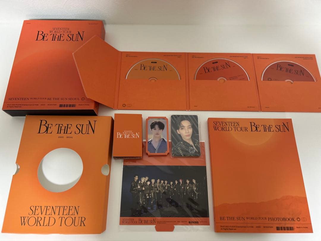 SEVENTEEN BE THE SUN DVD &TOUR DIARYセット