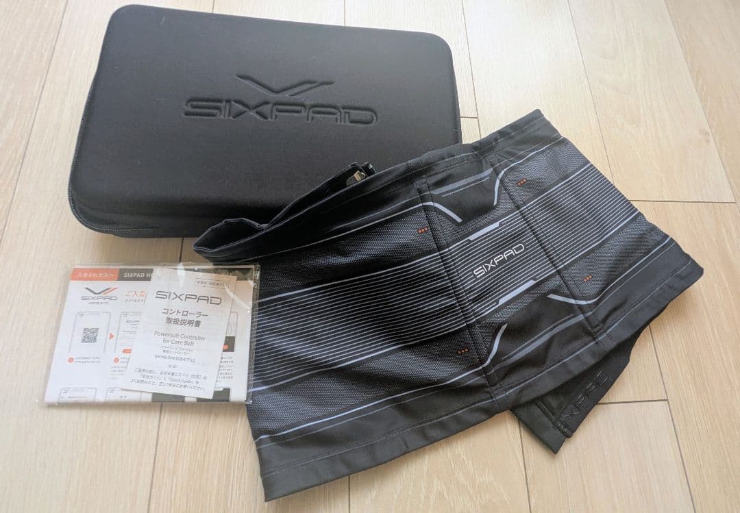 SIXPAD EMS腹筋トレーニング ブラック