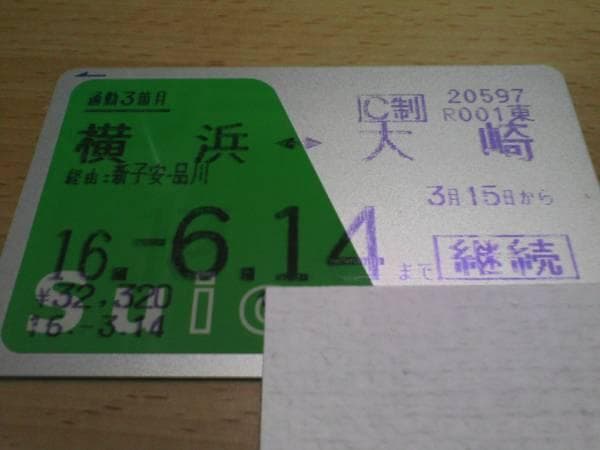 【コレクション品・残高ゼロ】初期SUICA定期カード1枚