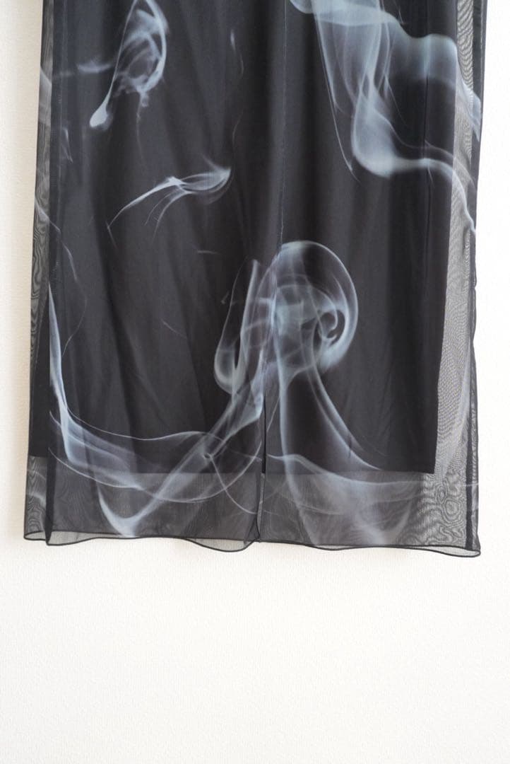 【美品/Mサイズ】AMERI CURL OF SMOKE SHEER DRESS