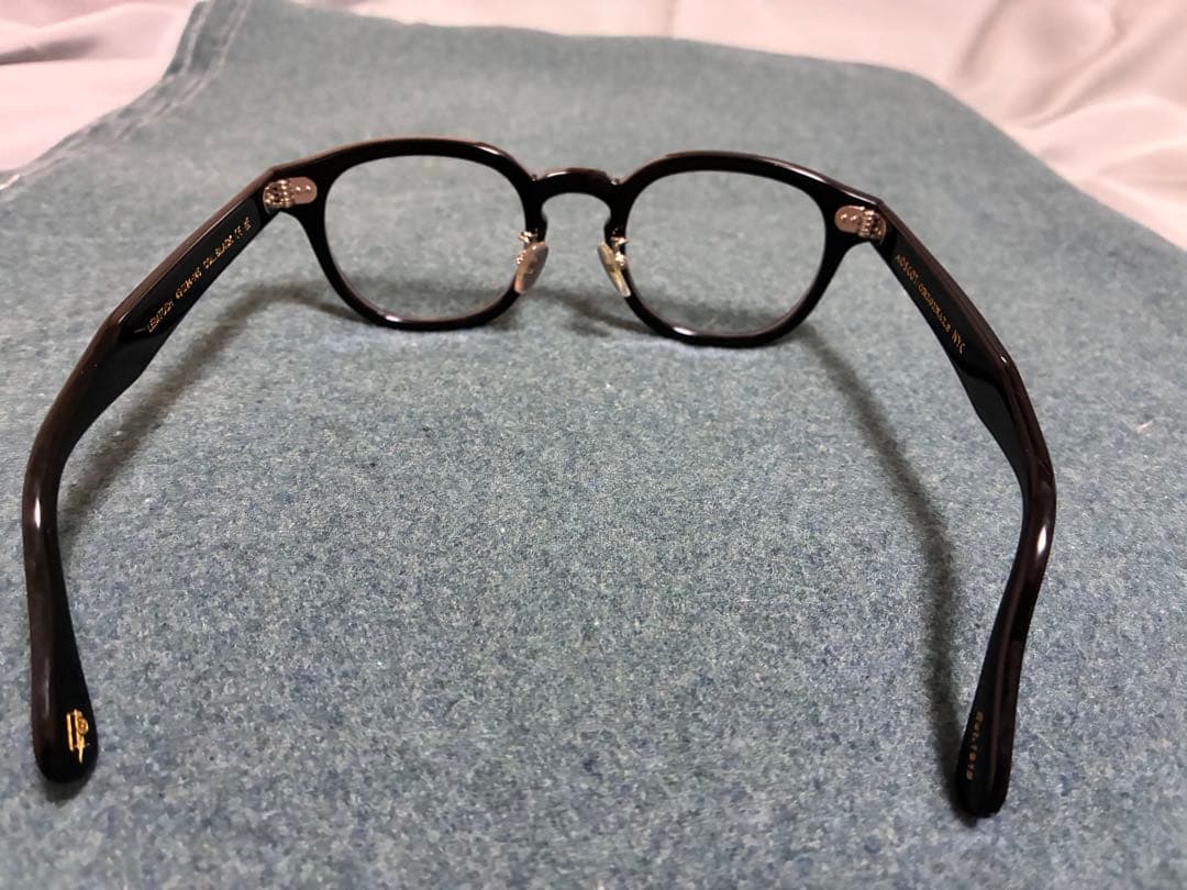 MOSCOT LEMTOSH 49 黒 CLIPTOSH付 美品