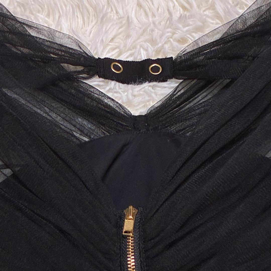 【美品】　FETICO　フェティコ マトンスリーブチュールブラウス　【希少品】