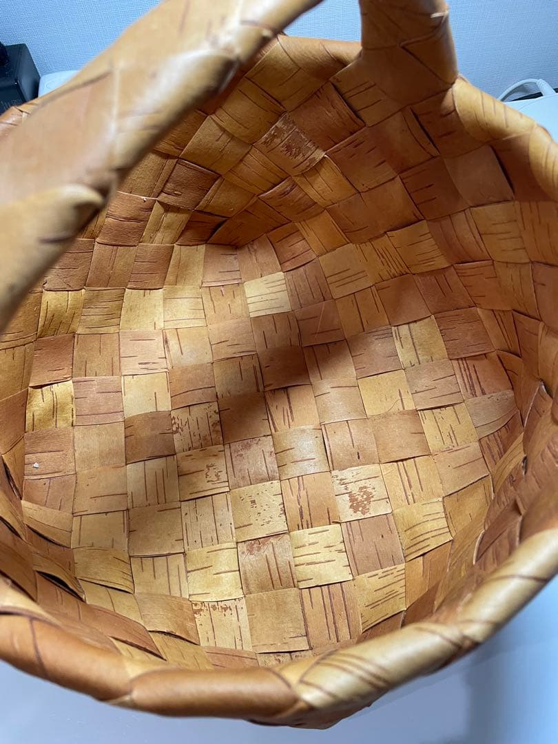 白樺かご　フィンランド製