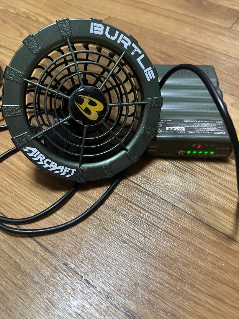 おもち BURTLE エアクラフト AC260 ファン2個セット