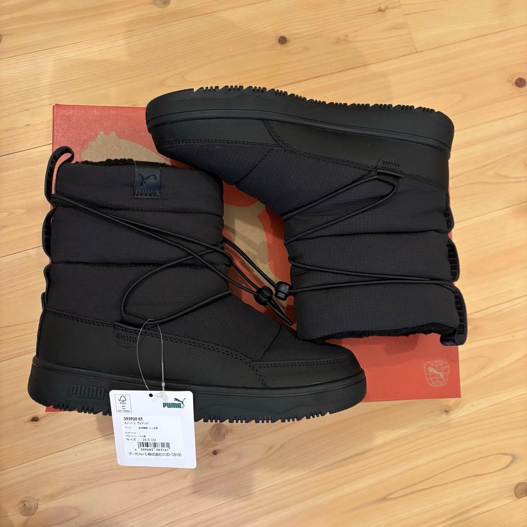 PUMA ブーツ　スノーバエ　24.5センチ