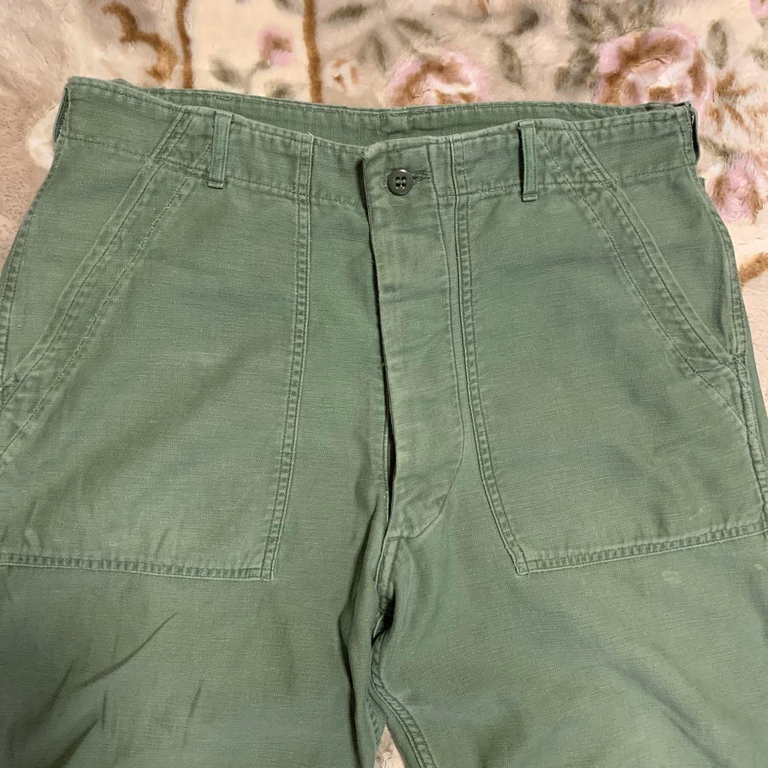 60s OG-107 us army 米軍　ベイカーパンツ　W34 L33