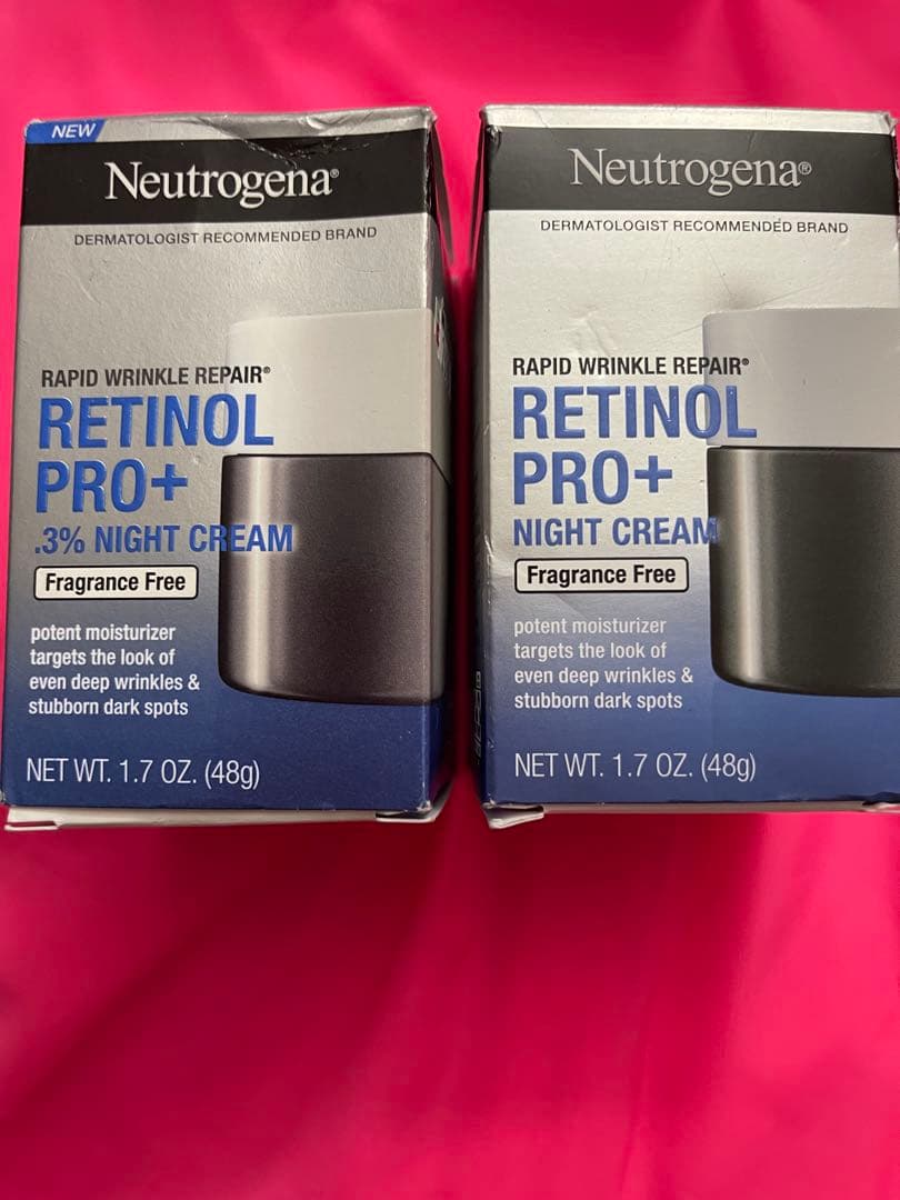 hiroponアメリカで購入　ニュートロジーナ　レチノールプロ➕ナイト