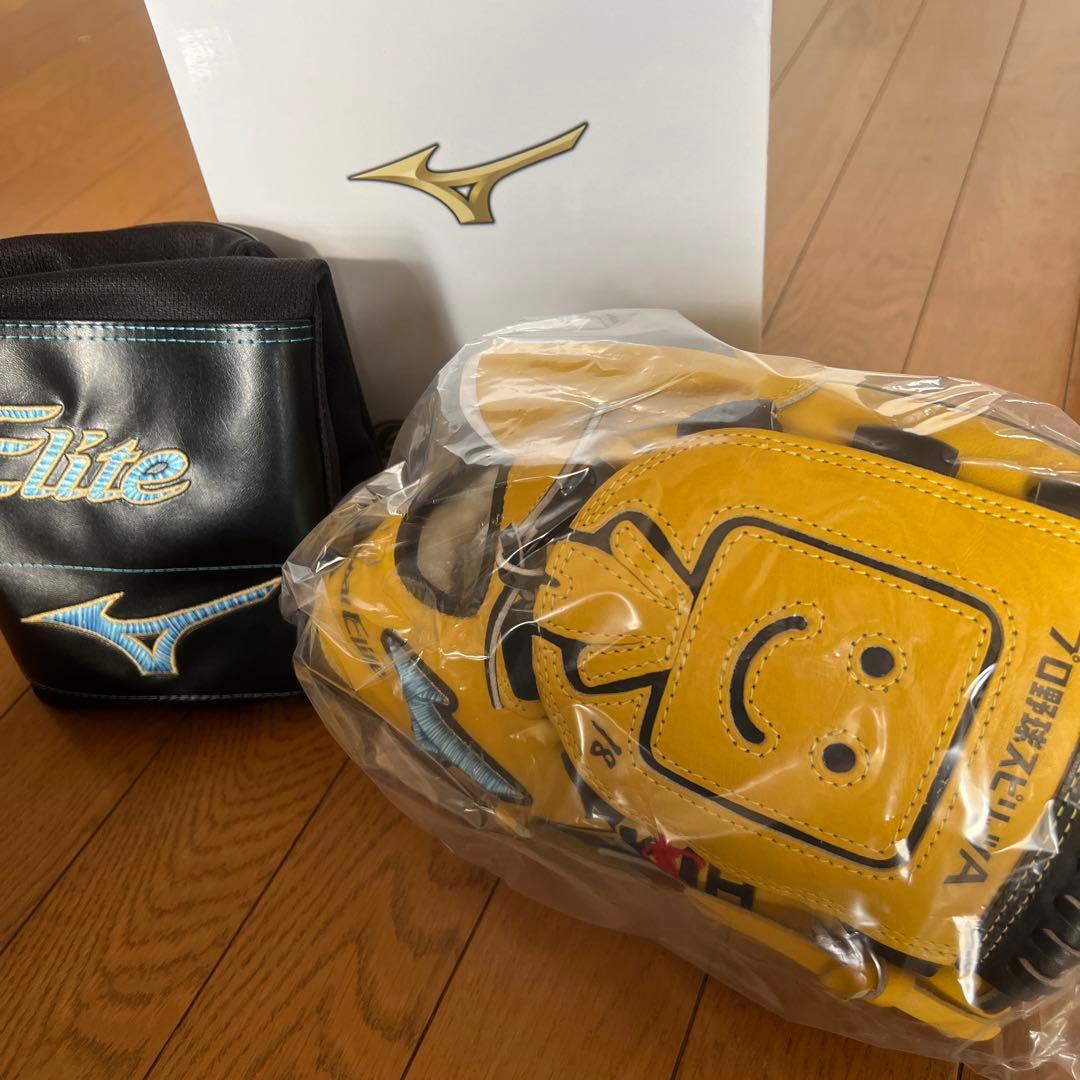 【新品未使用タグ付き】【激レア】調子くんグラブbyプロスピfeatマエケン