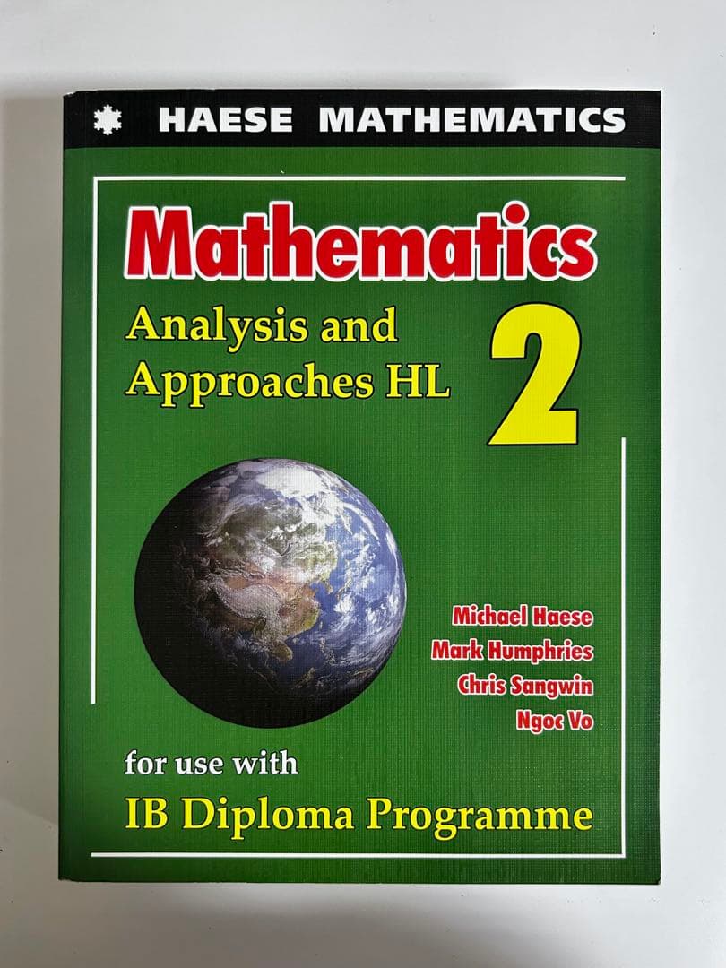 語学・辞書・学習参考書 Mathematics Analysis and Approaches HL 2