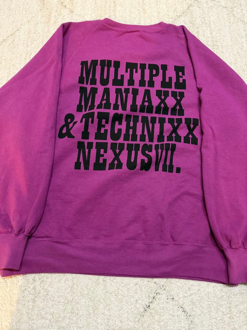 【美品】NEXUSVII×PEANUTS SNOOPY CREW XL