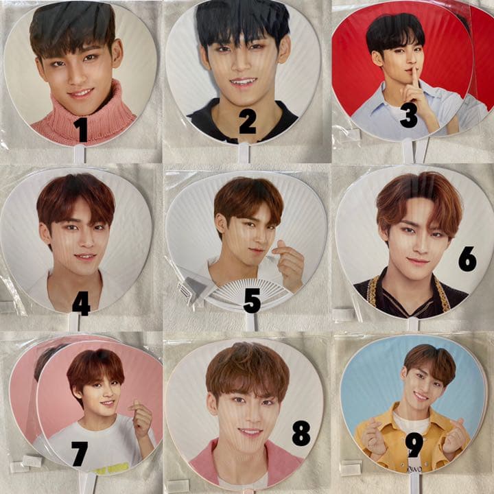 SEVENTEEN ミンギュ うちわ 12種
