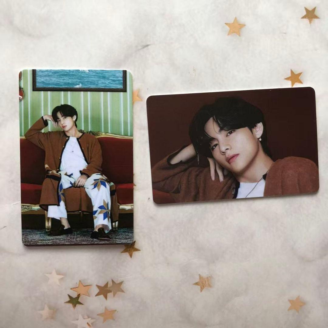 BTS BE 韓国 限定 未公開フォト ラキドロ V テヒョン トレカ 2枚