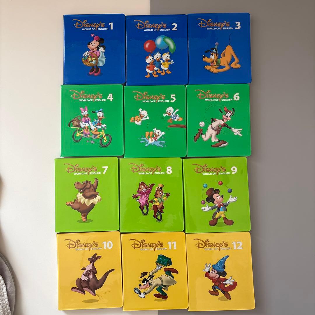 Disney's World of English DVD 1-12セット
