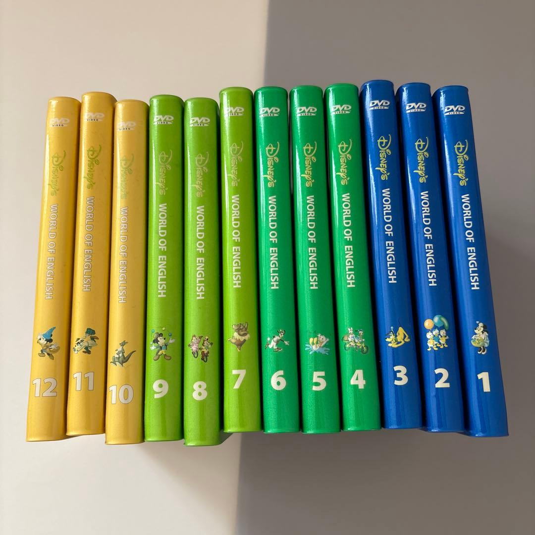 Disney's World of English DVD 1-12セット