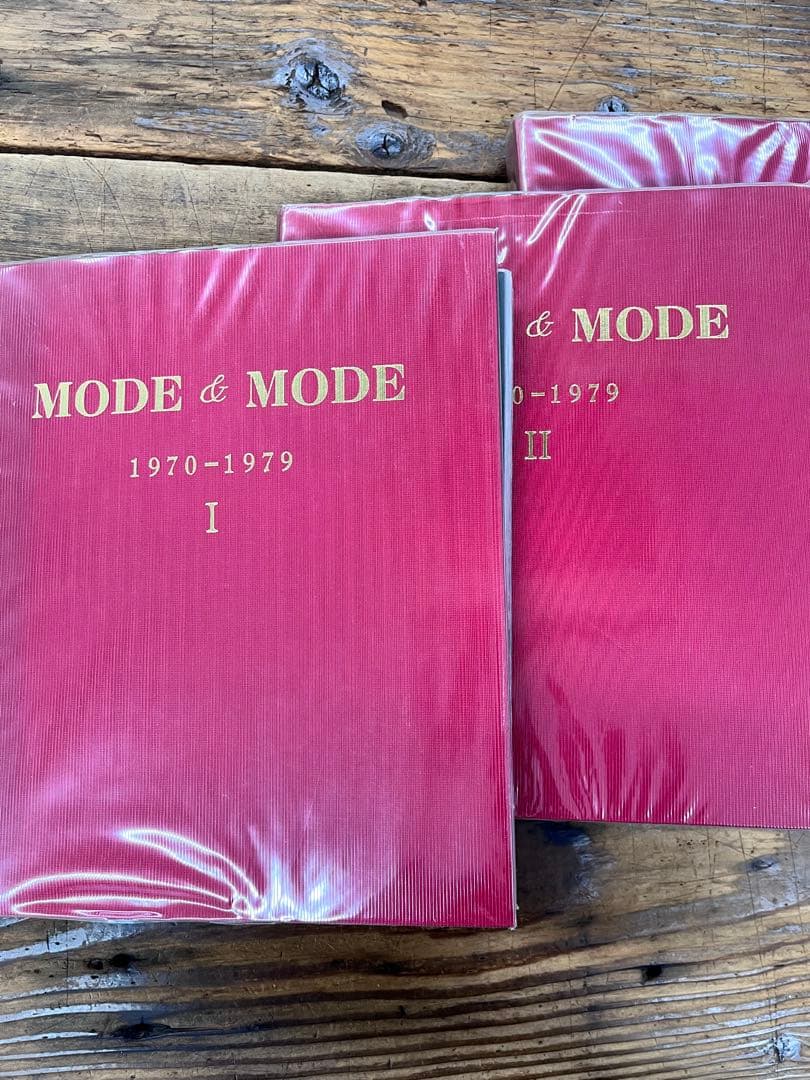 激希少MODE & MODE 1970-1979 三巻セットヴィンテージ70年代
