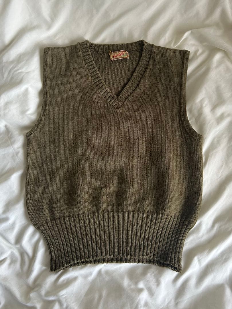 40s アメリカン　レッドクロス　ベスト