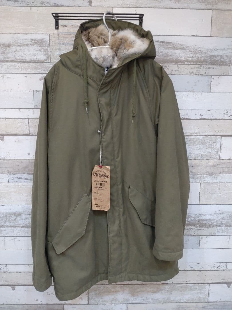 て*ん様 サノバチーズ　モッズコート　Mカーキ