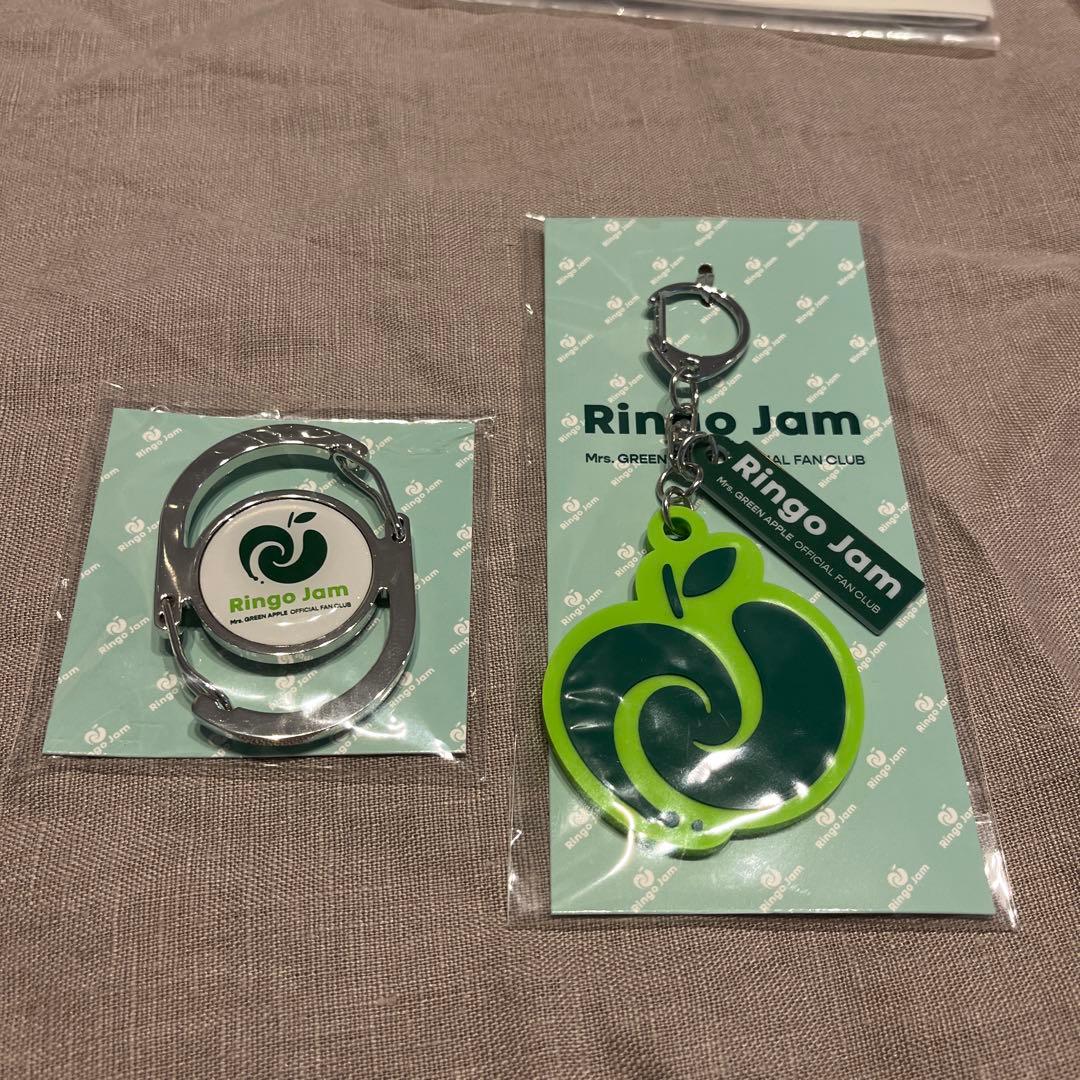 【非売品】Mrs. GREEN APPLE カラビナ&ラバーキーホルダー